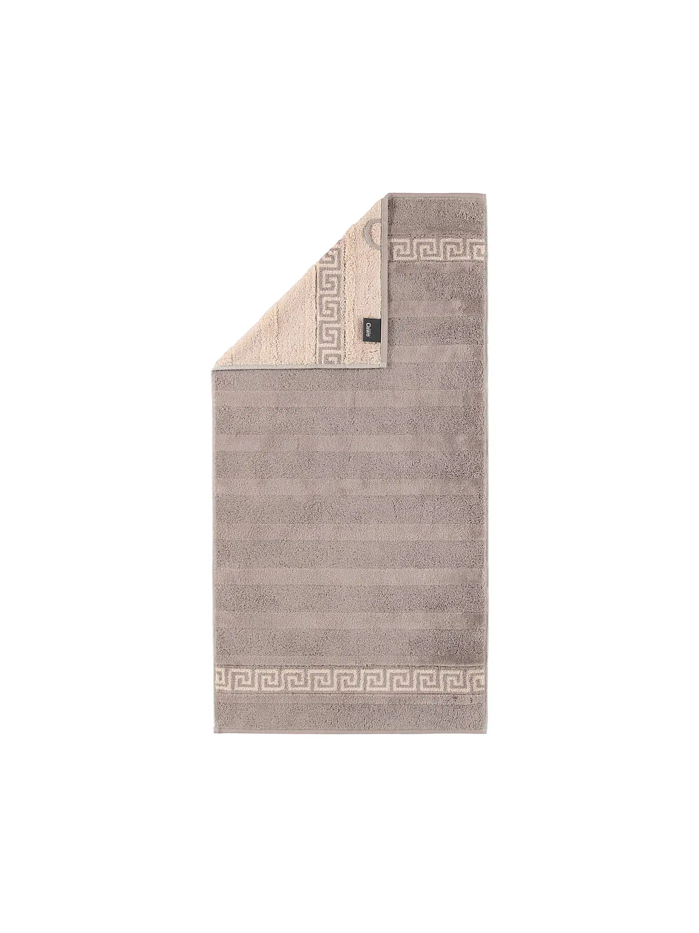 CAWÖ | Handtuch Noblesse Duo 50x100cm Platin | grau
